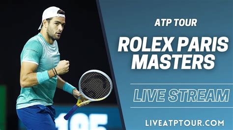 rolex live streaming 2015|Rolex Paris Masters .